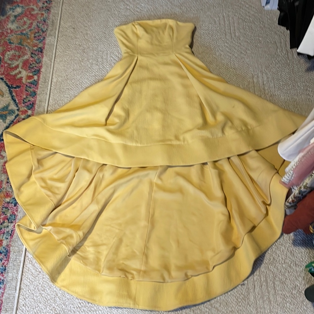 C/MEO Collective strapless dress